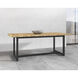 Geneve 80 X 40 inch Natural Outdoor Extension Dining Table